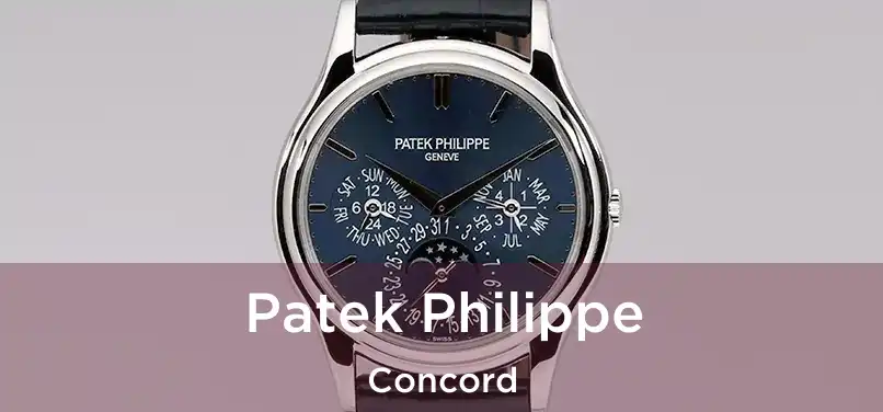 Patek Philippe Concord